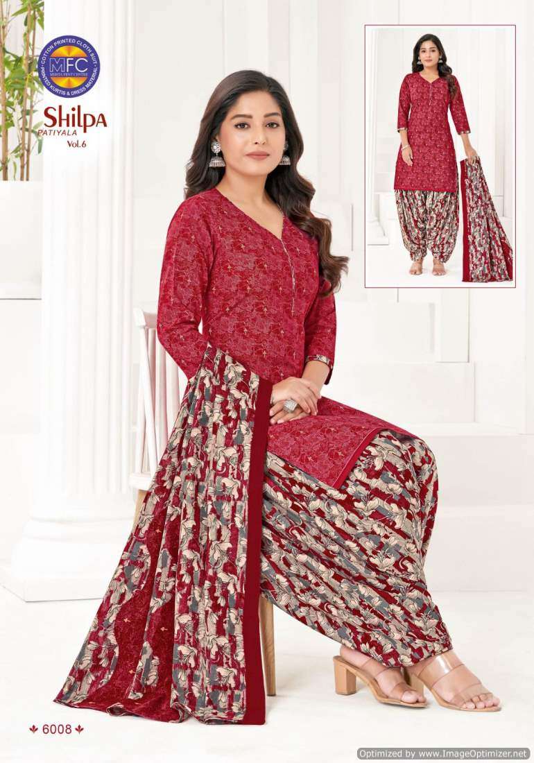 MFC Shilpa Vol-6 – Dress Material - Wholesale Catalog