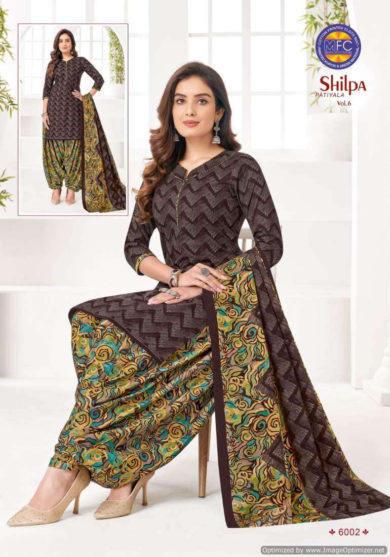 MFC Shilpa Vol-6 – Dress Material - Wholesale Catalog
