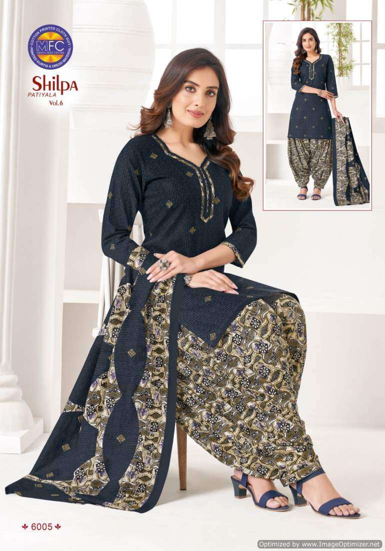 MFC Shilpa Vol-6 – Dress Material - Wholesale Catalog