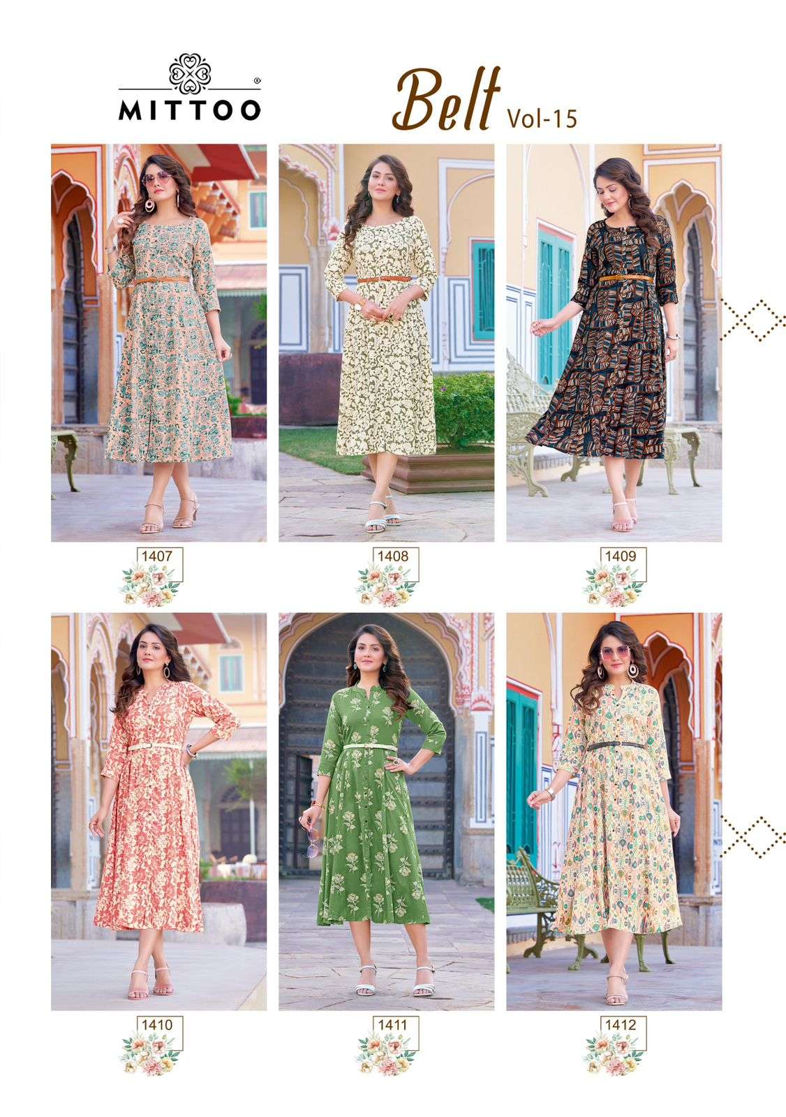 MITTOO BELT VOL 15 Kurti Wholesale catalog