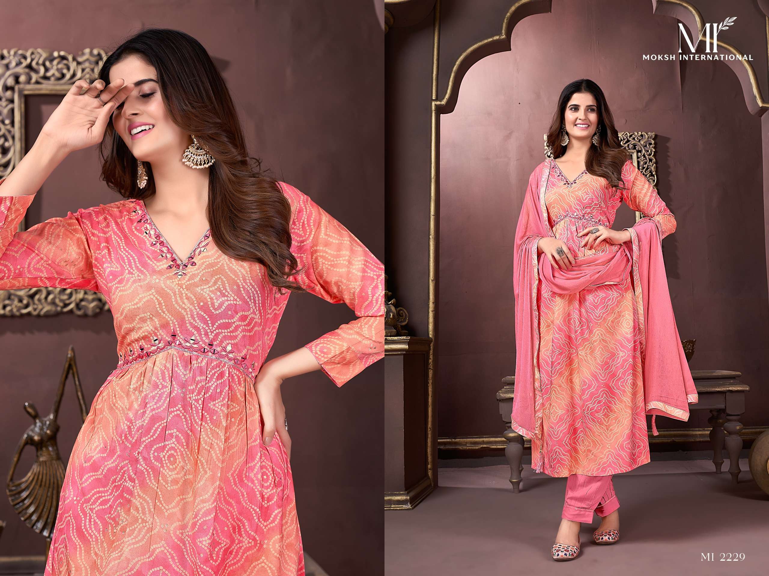 MOKSH INTERNATIONAL Afgani Alia Vol- 2 Kurti Wholesale catalog