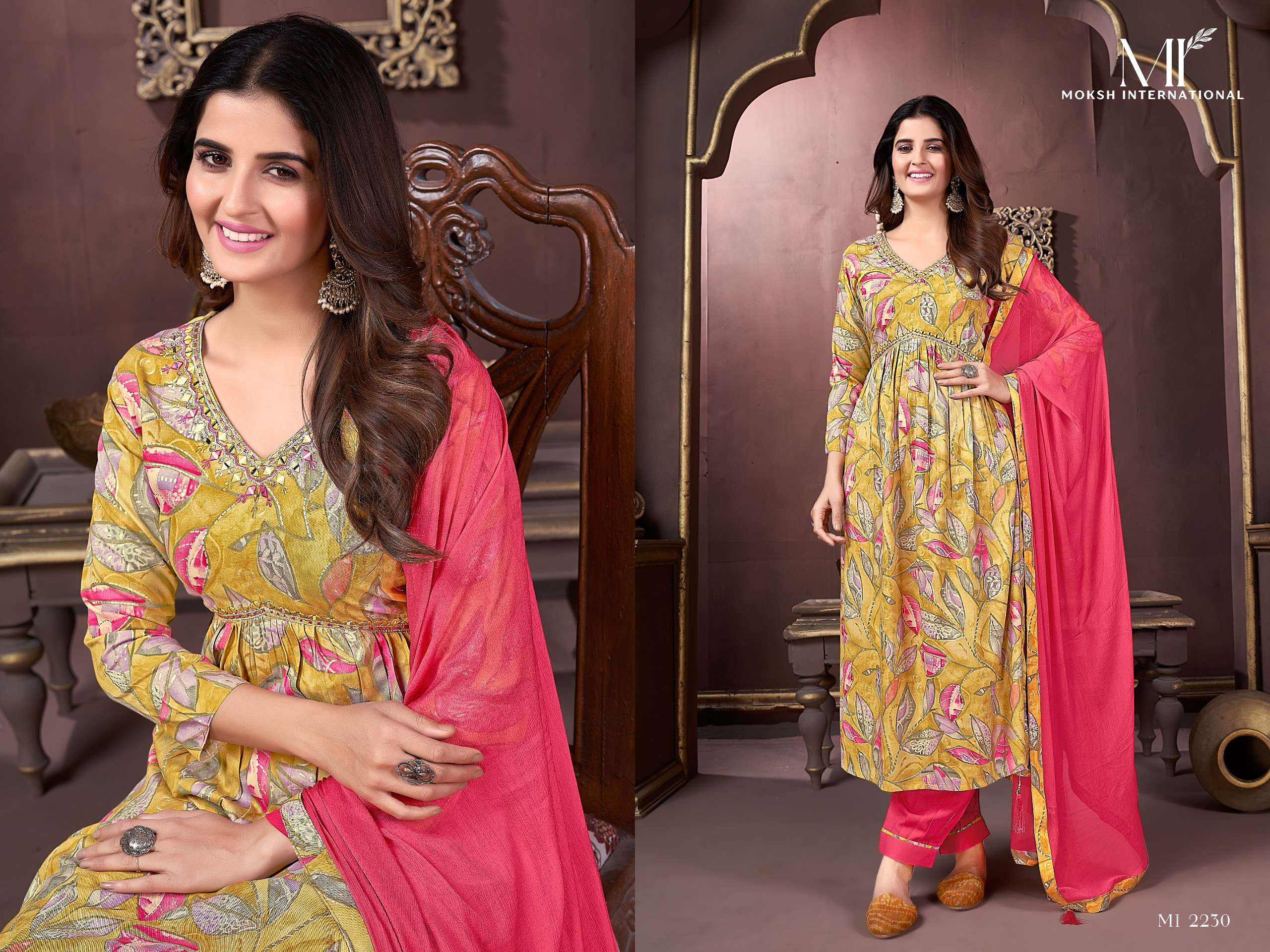 MOKSH INTERNATIONAL Afgani Alia Vol- 2 Kurti Wholesale catalog