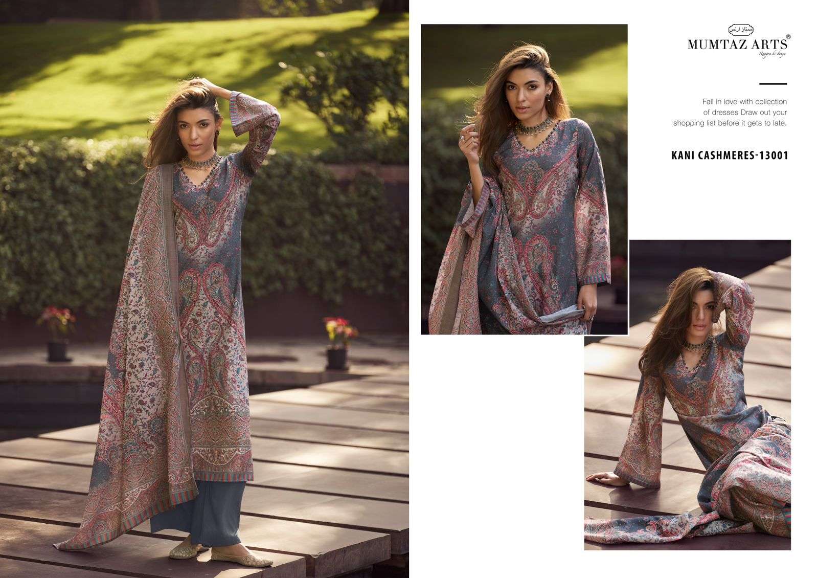 Mumtaz Kani Cashmere Vol 2 Cotton Digital Printed Dress Material Wholesale catalog