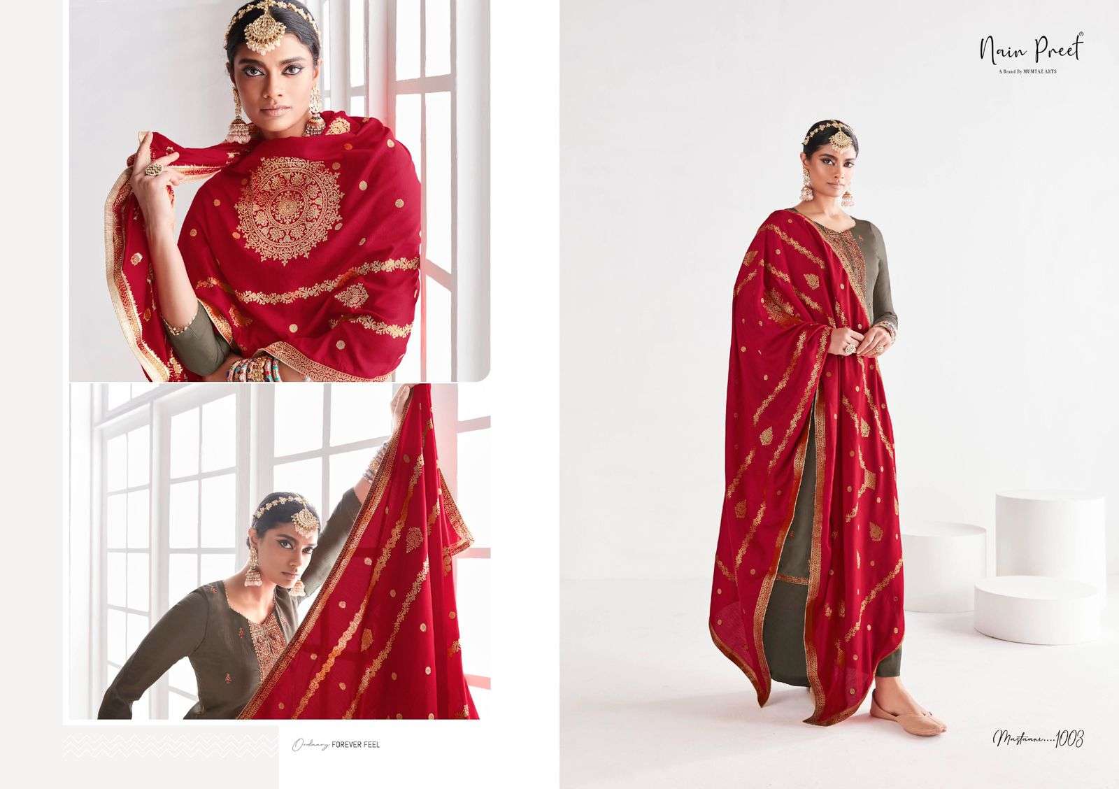 Mumtaz Nain Preet Mastaani Designer Salwar Kameez Wholesale catalog
