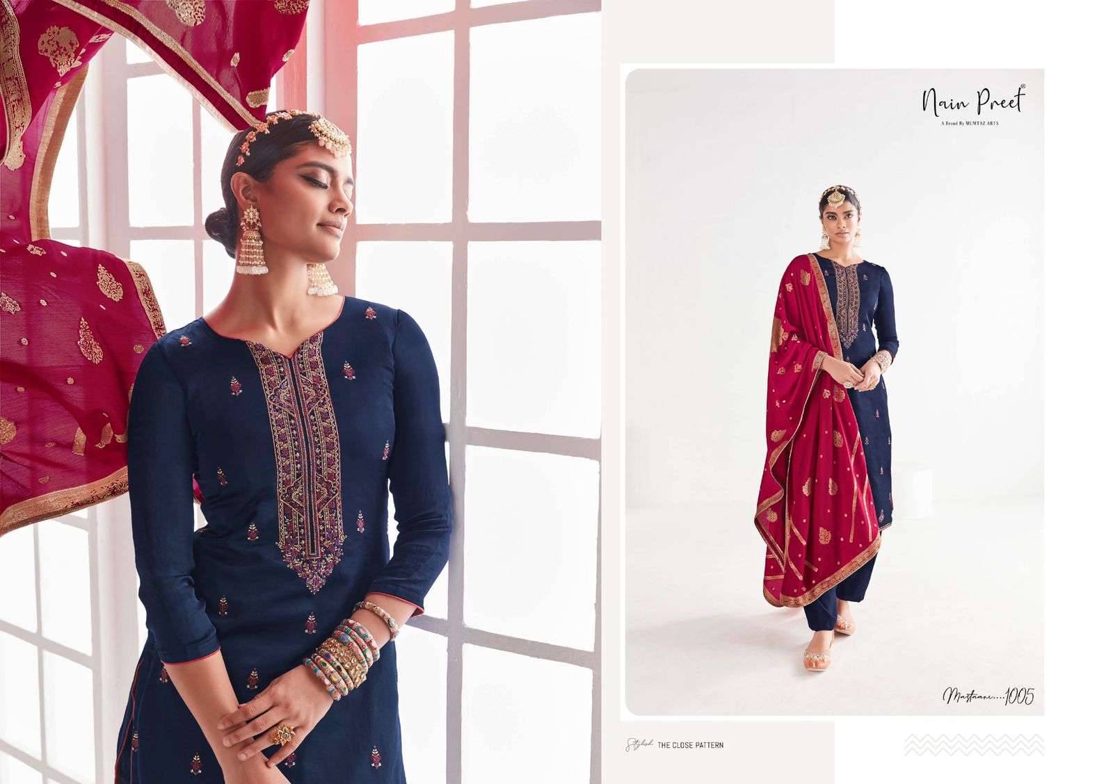 Mumtaz Nain Preet Mastaani Designer Salwar Kameez Wholesale catalog