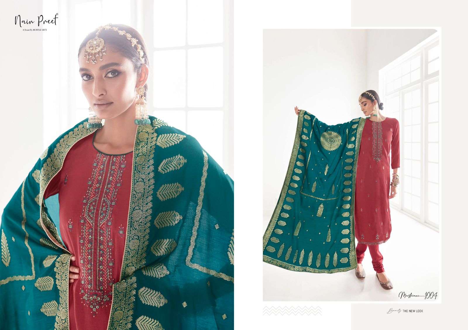 Mumtaz Nain Preet Mastaani Designer Salwar Kameez Wholesale catalog