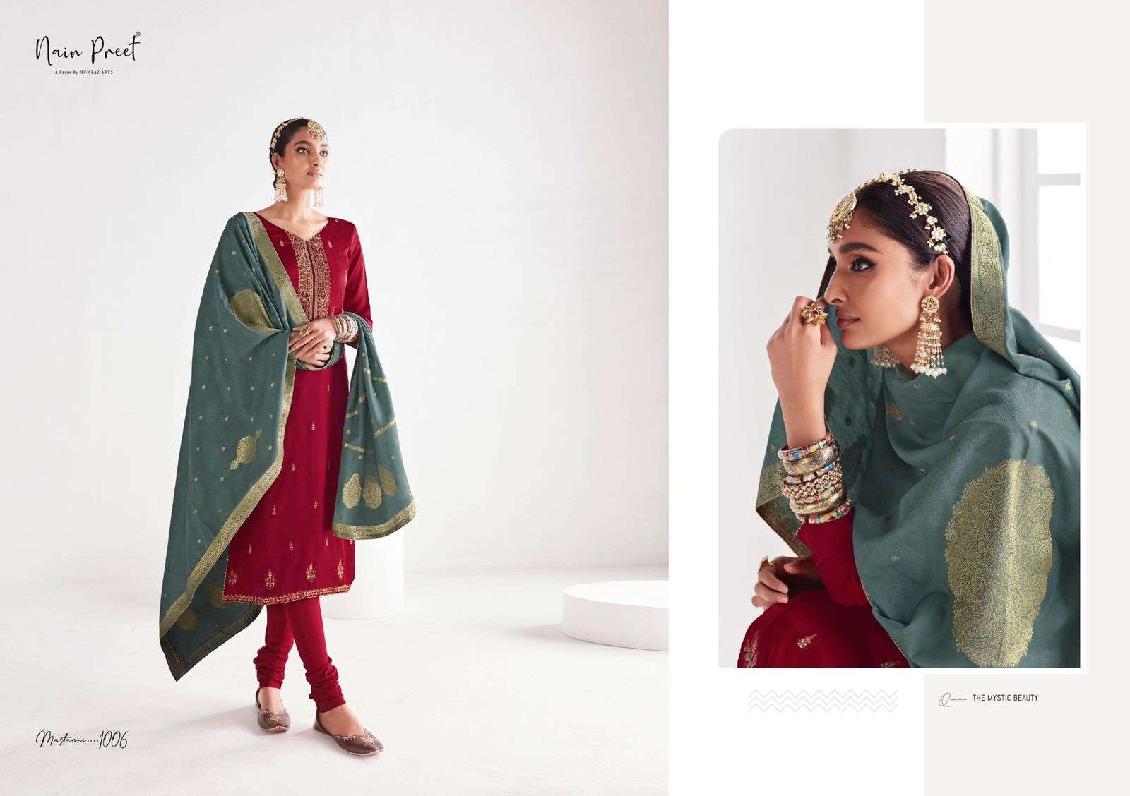 Mumtaz Nain Preet Mastaani Designer Salwar Kameez Wholesale catalog