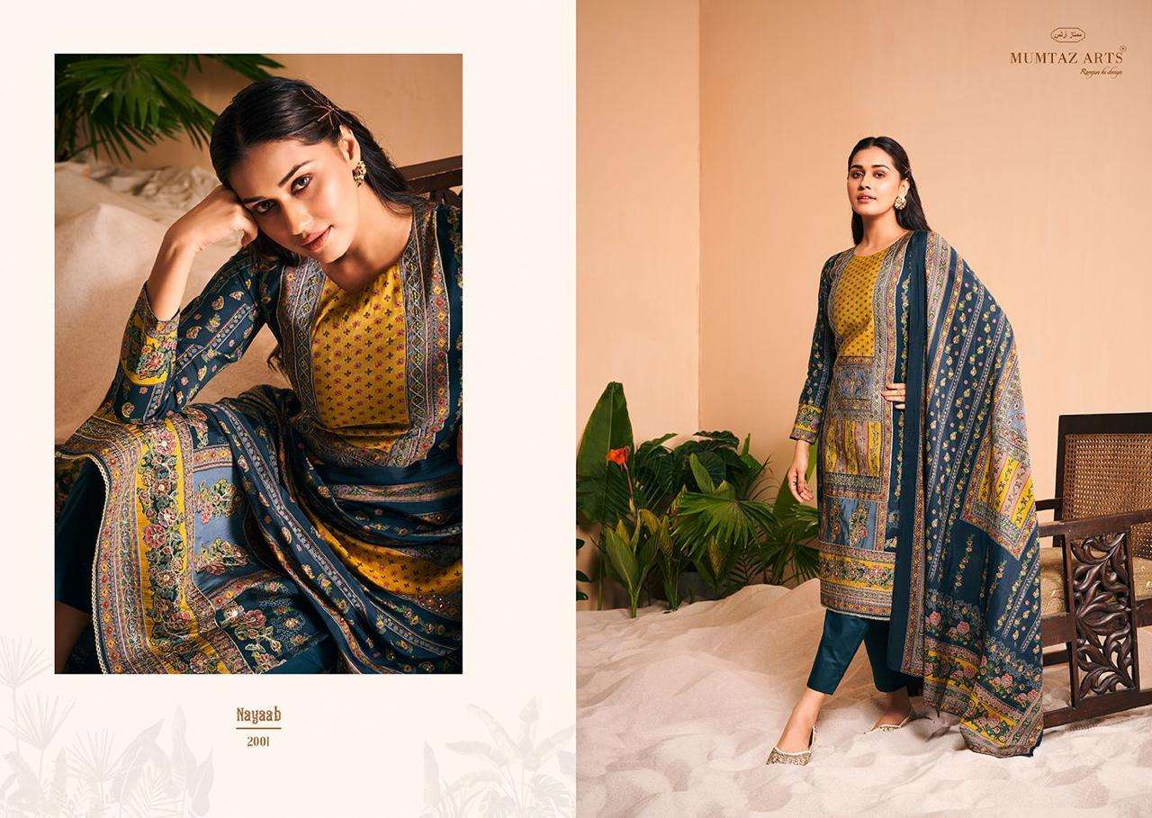 Mumtaz Nayaab Hit List Muslin Designer Salwar Kameez Wholesale catalog