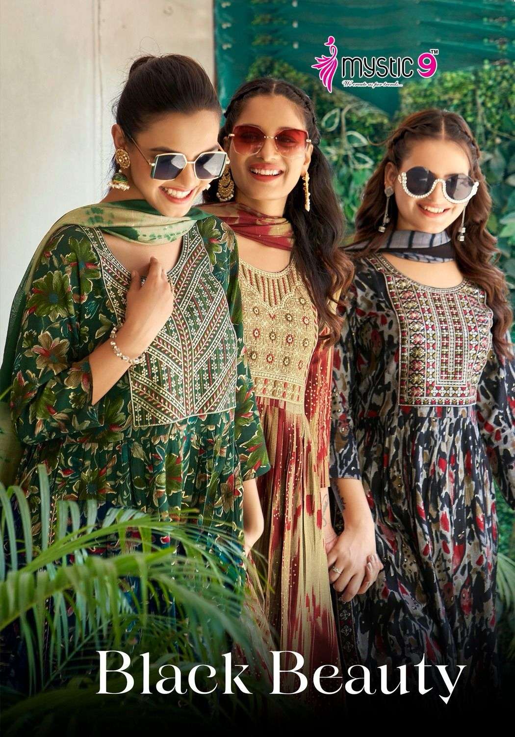 MYSTIC 9 BLACK BEAUTY Kurti Wholesale catalog