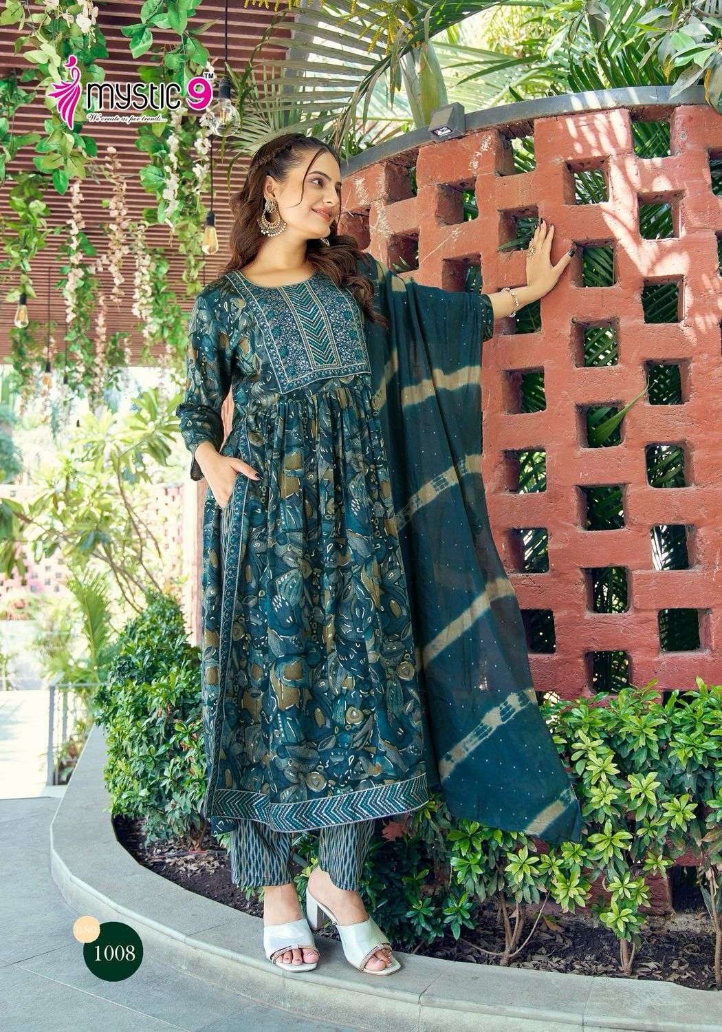 MYSTIC 9 BLACK BEAUTY Kurti Wholesale catalog