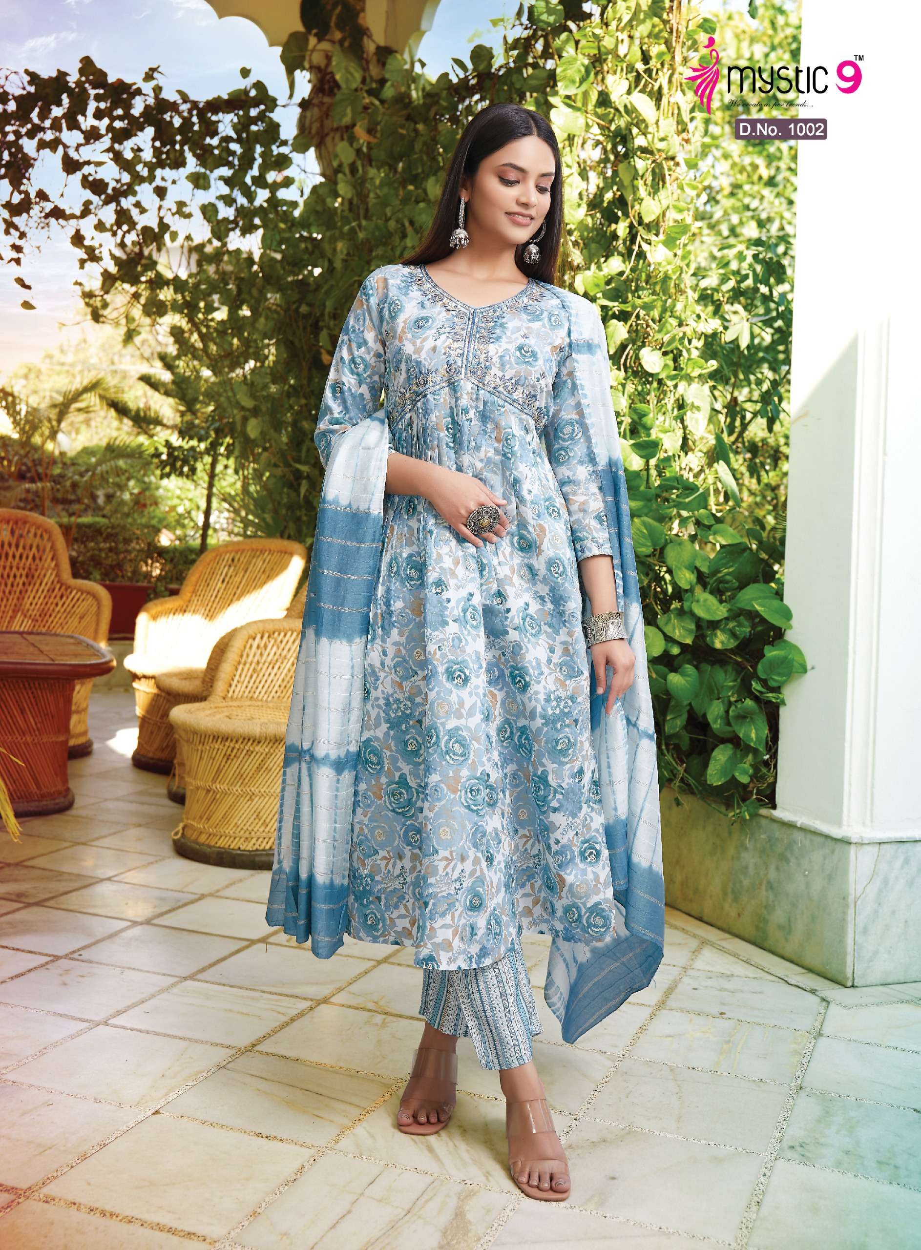 MYSTIC 9 Monalisha  VOL - 2 Kurti Wholesale catalog