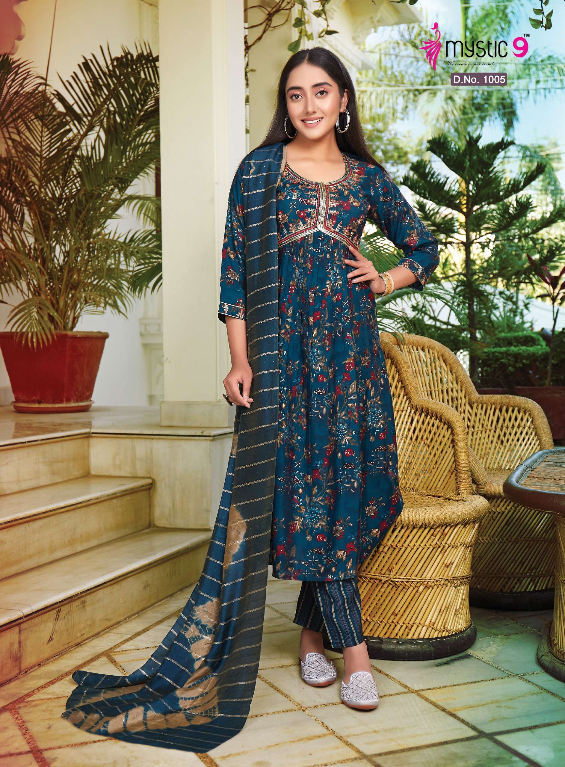MYSTIC 9 Monalisha  VOL - 2 Kurti Wholesale catalog