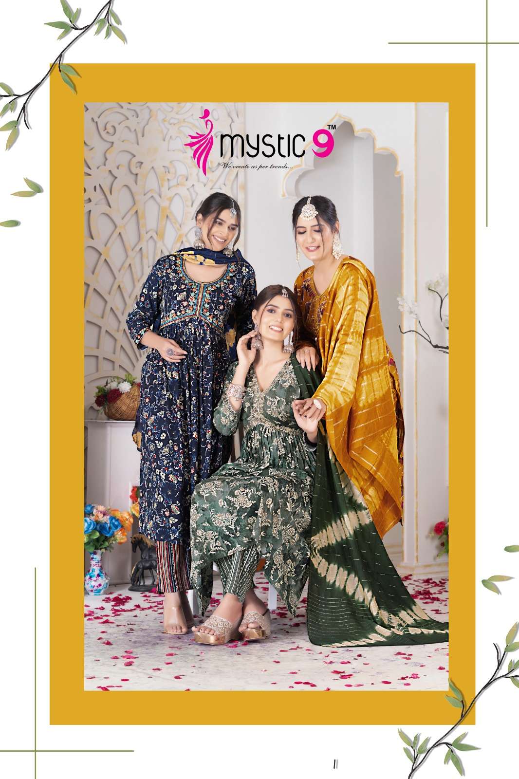 MYSTIC 9 POOJA VOL- 2 Kurti Wholesale catalog