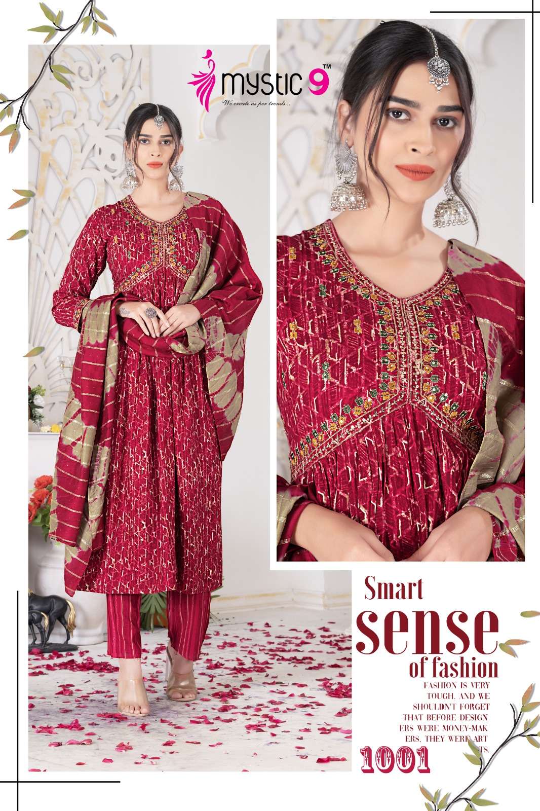 MYSTIC 9 POOJA VOL- 2 Kurti Wholesale catalog