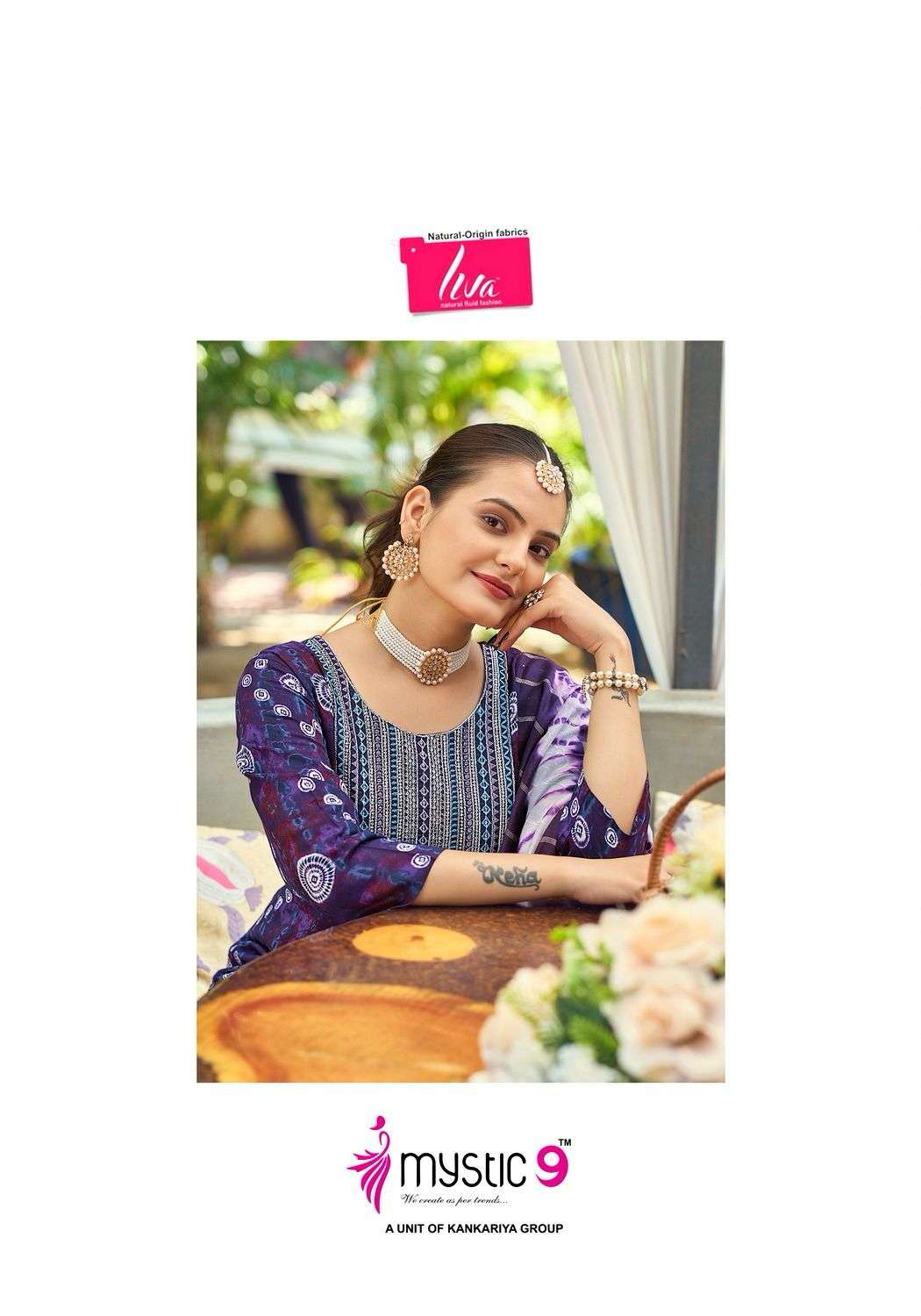 MYSTIC9 KHANAK vol - 1 Kurti Wholesale catalog