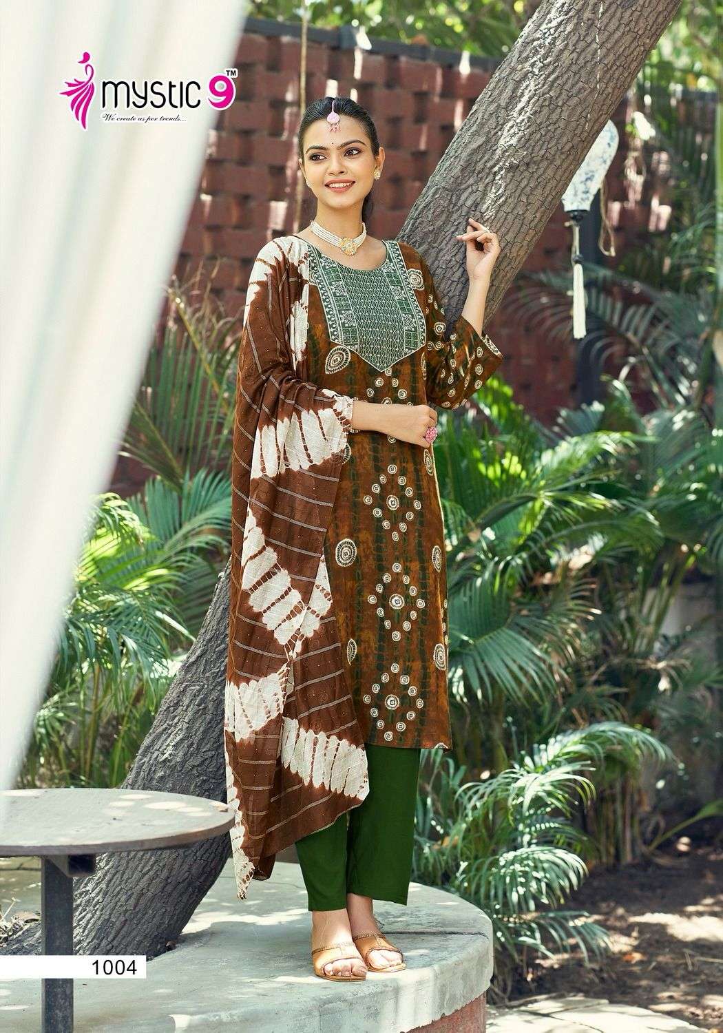 MYSTIC9 KHANAK vol - 1 Kurti Wholesale catalog