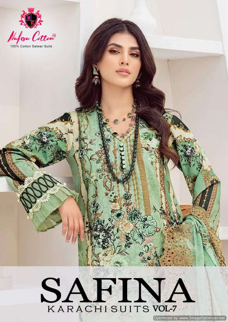 Nafisa Safina Vol-7 – Dress Material - Wholesale Catalog