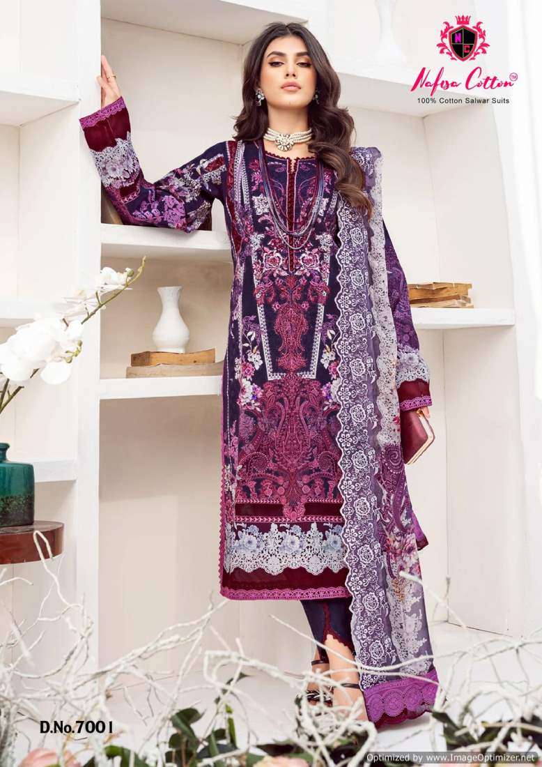 Nafisa Safina Vol-7 – Dress Material - Wholesale Catalog