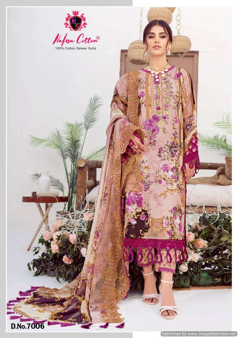 Nafisa Safina Vol-7 – Dress Material - Wholesale Catalog