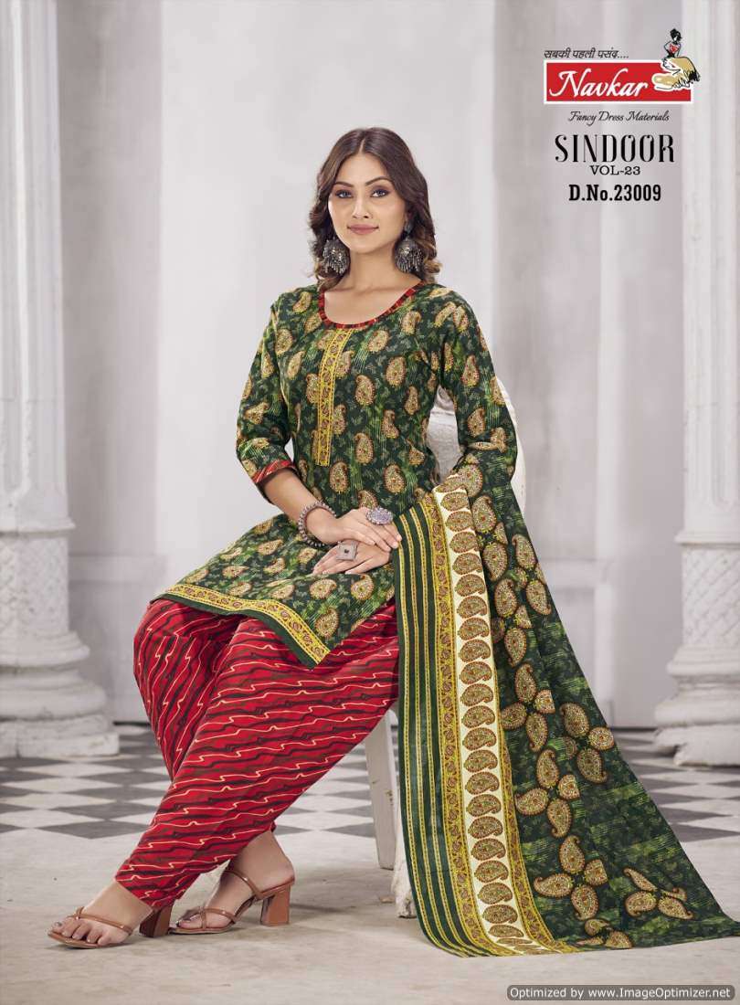 Navkar Sindoor Vol-23 – Readymade With Lining - Wholesale Catalog