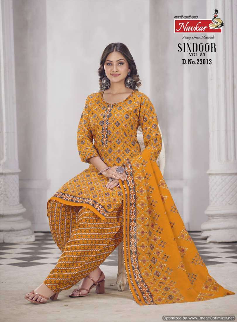 Navkar Sindoor Vol-23 – Readymade With Lining - Wholesale Catalog