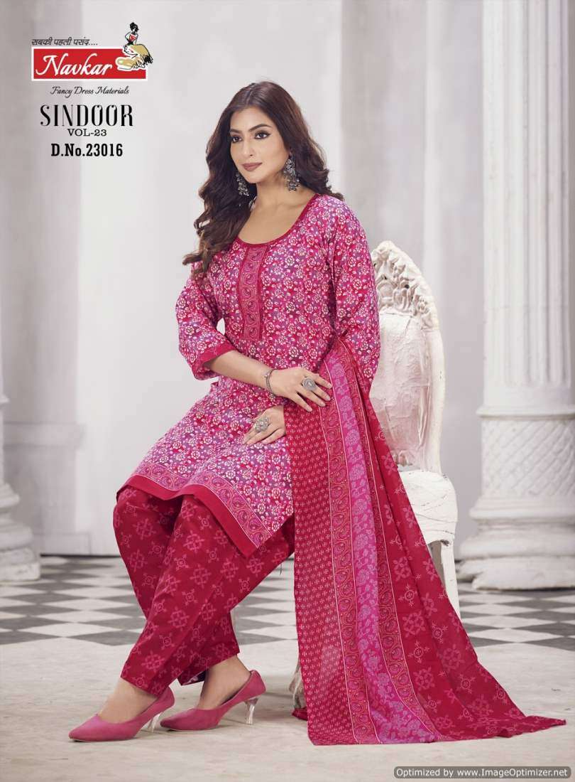 Navkar Sindoor Vol-23 – Readymade With Lining - Wholesale Catalog