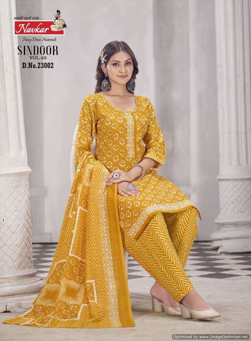 Navkar Sindoor Vol-23 – Readymade With Lining - Wholesale Catalog