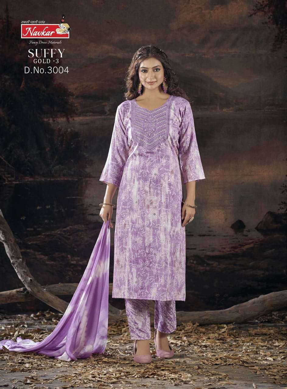 NAVKAR SUFFY GOLD vol -3 Kurti Wholesale catalog