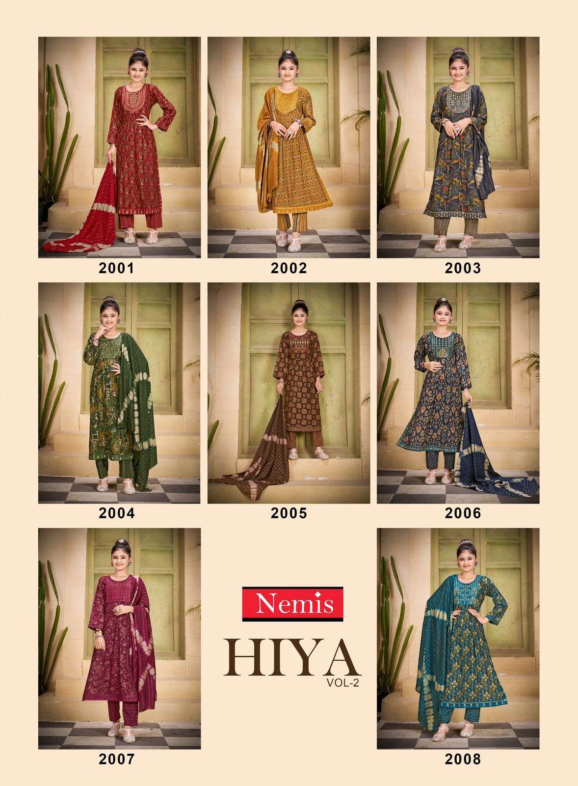 NEMIS HIYA vol -2 Kurti Wholesale catalog