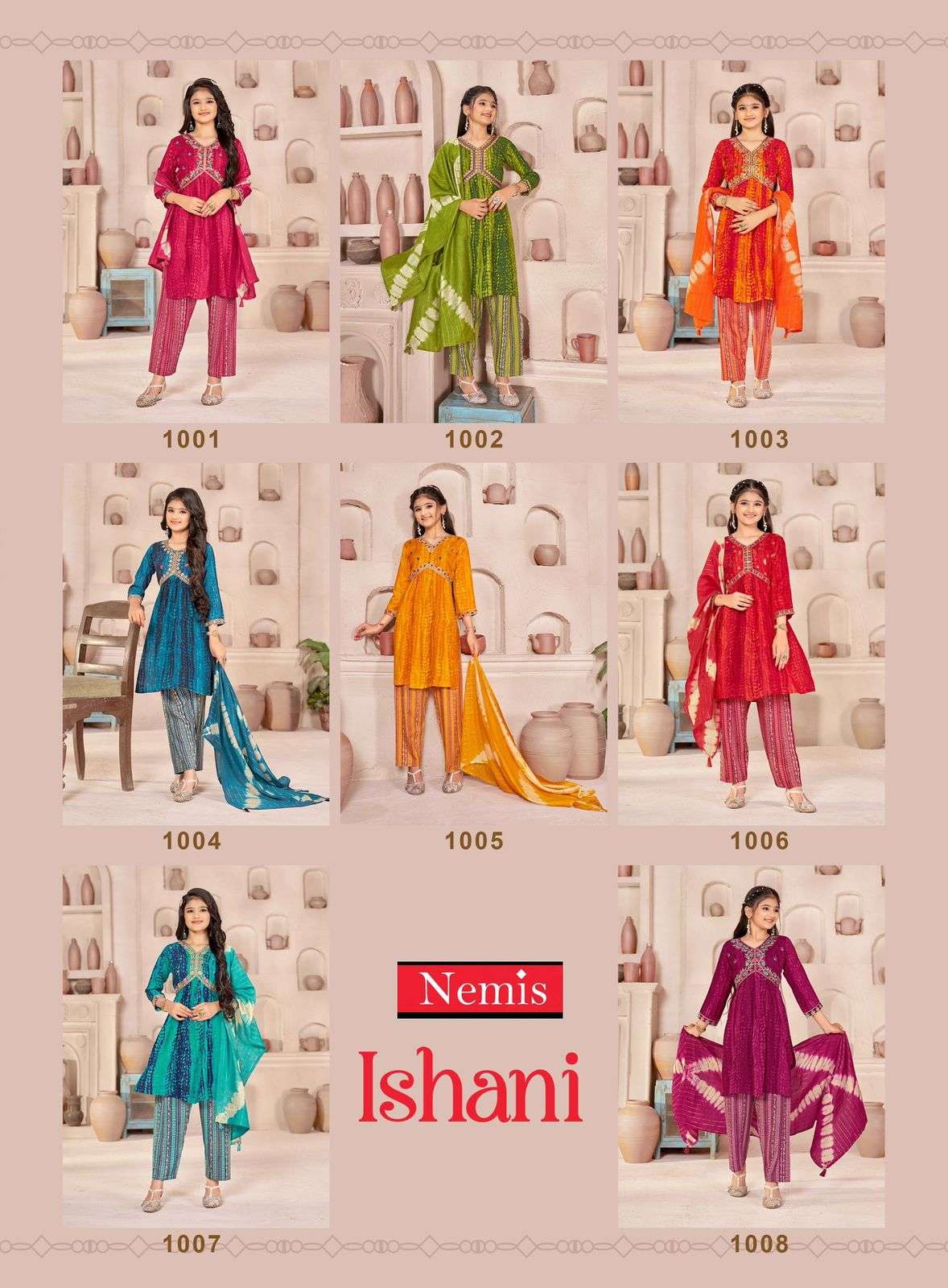 NEMIS ISHANI vol -1 Kurti Wholesale catalog