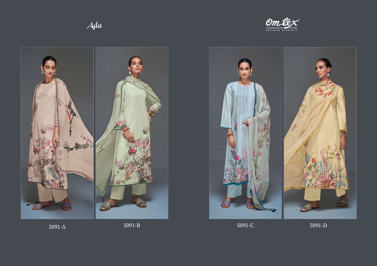 OMTEX ADA Salwar Kameez Wholesale catalog