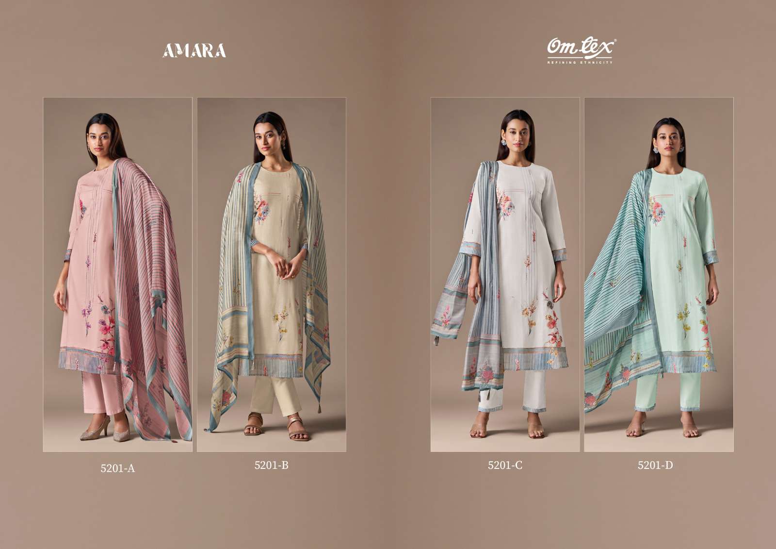 OMTEX AMARA Salwar Kameez Wholesale catalog