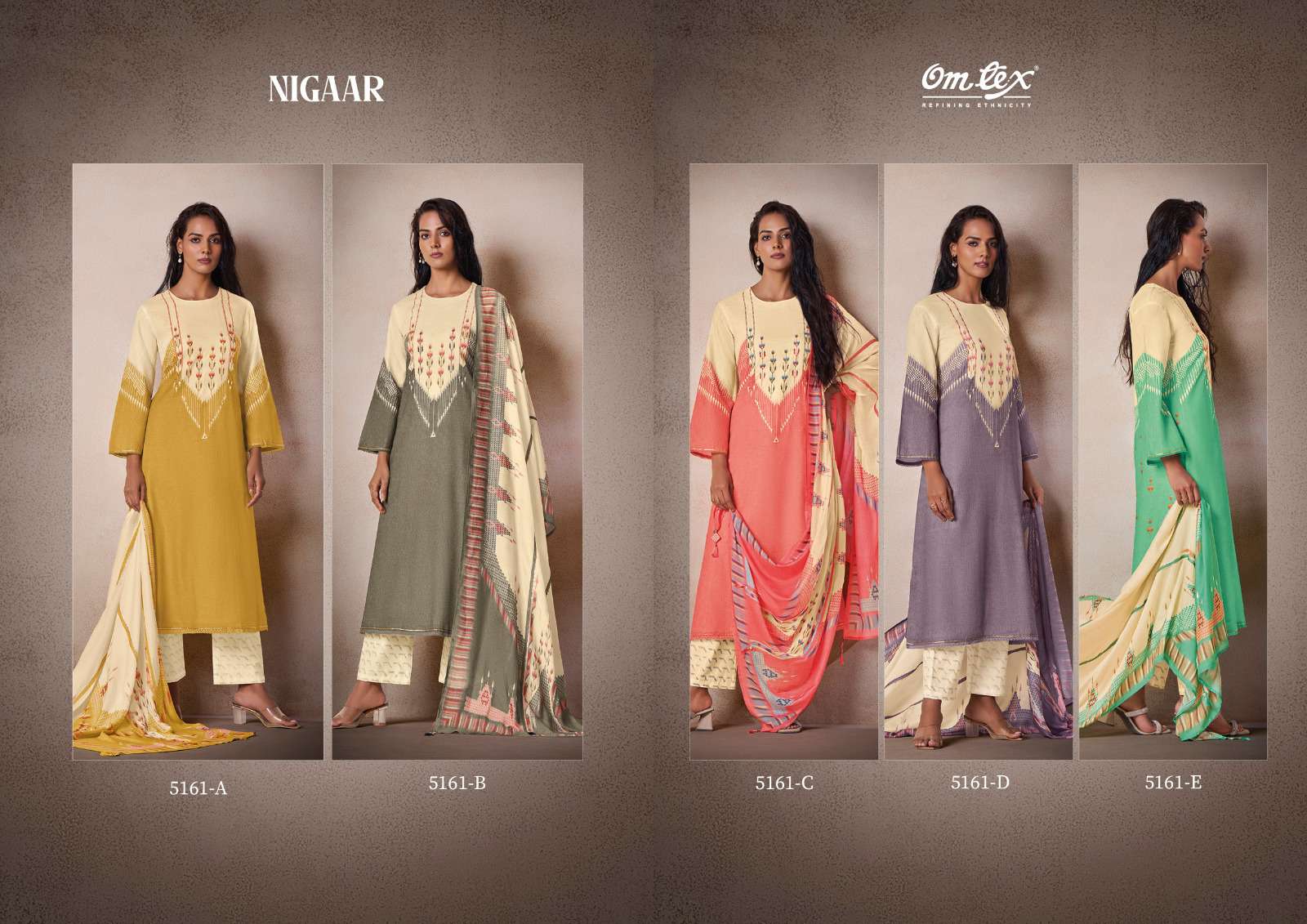 OMTEX NIGAAR Salwar Kameez Wholesale catalog