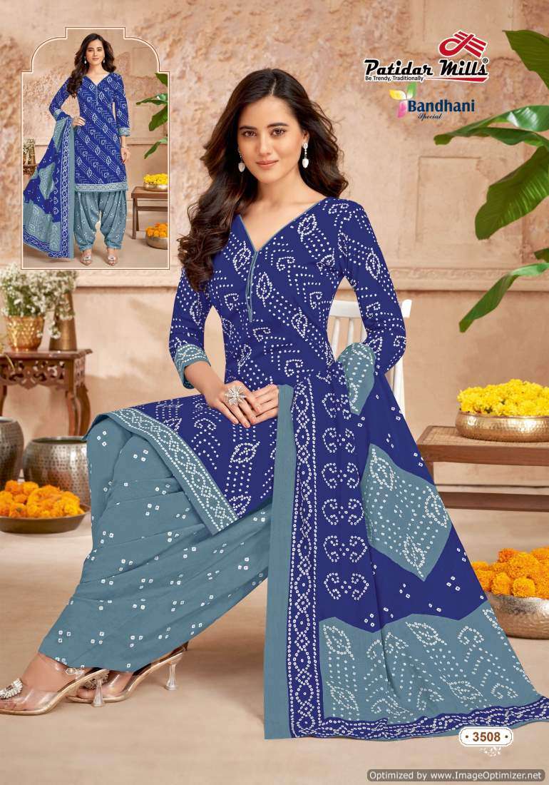 Patidar Mills Bandhani Special Vol-35 – Dress Material - Wholesale Catalog