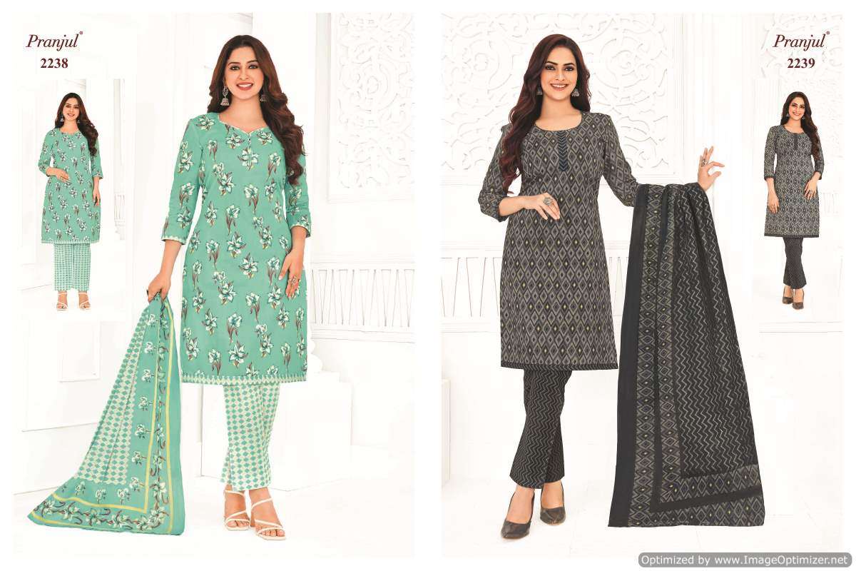 Pranjul Priyanka Vol-22 – Kurti Pant With Dupatta - Wholesale Catalog