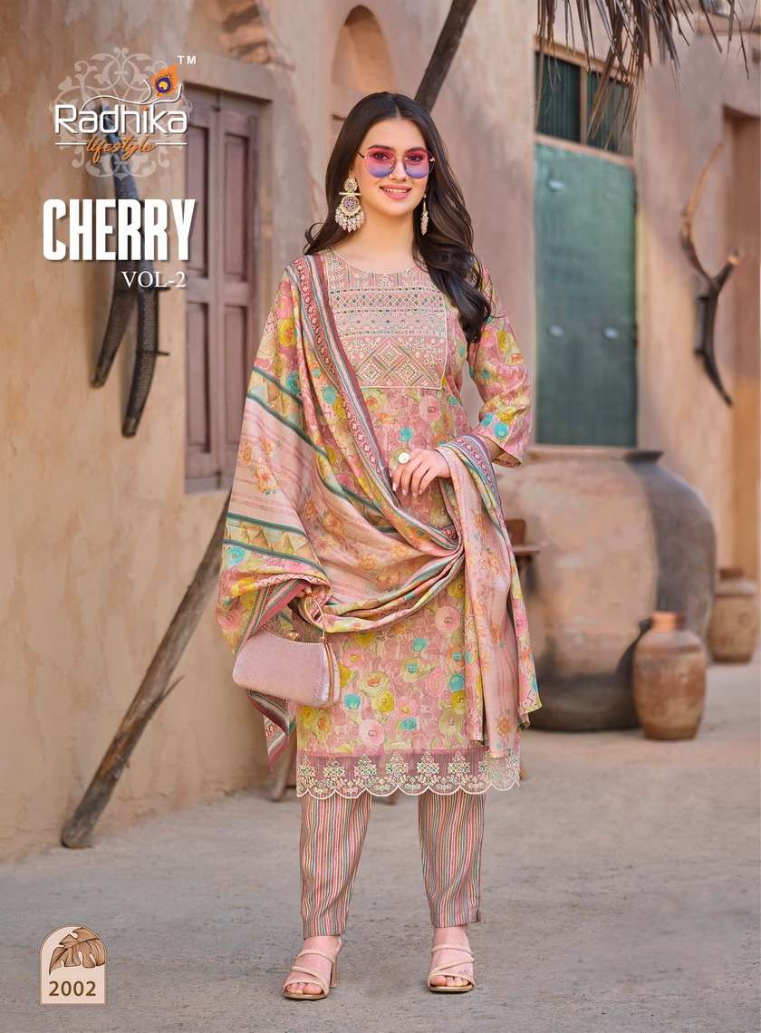 RADHIKA LIFE STYLE CHERRY  Vol -2 Kurti Wholesale catalog