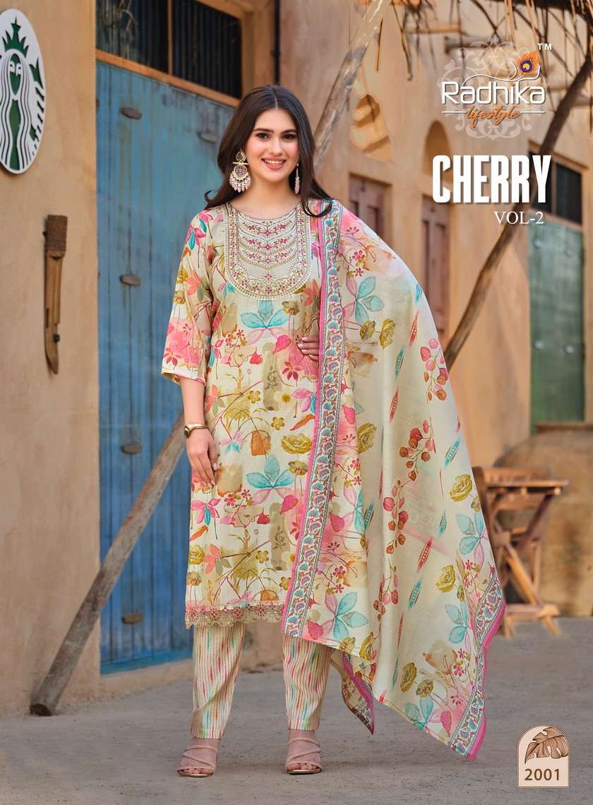 RADHIKA LIFE STYLE CHERRY  Vol -2 Kurti Wholesale catalog