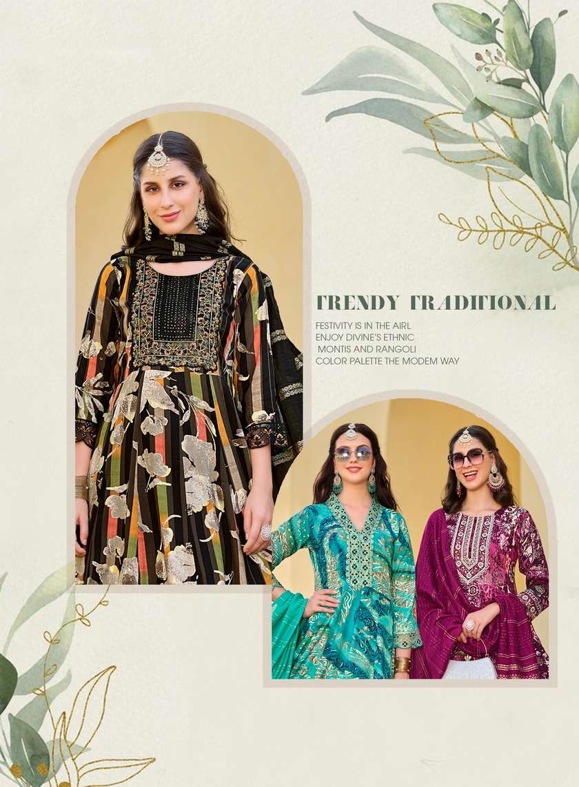 RADHIKA lifestyle ANARKALI VOL 1 Kurti Wholesale catalog