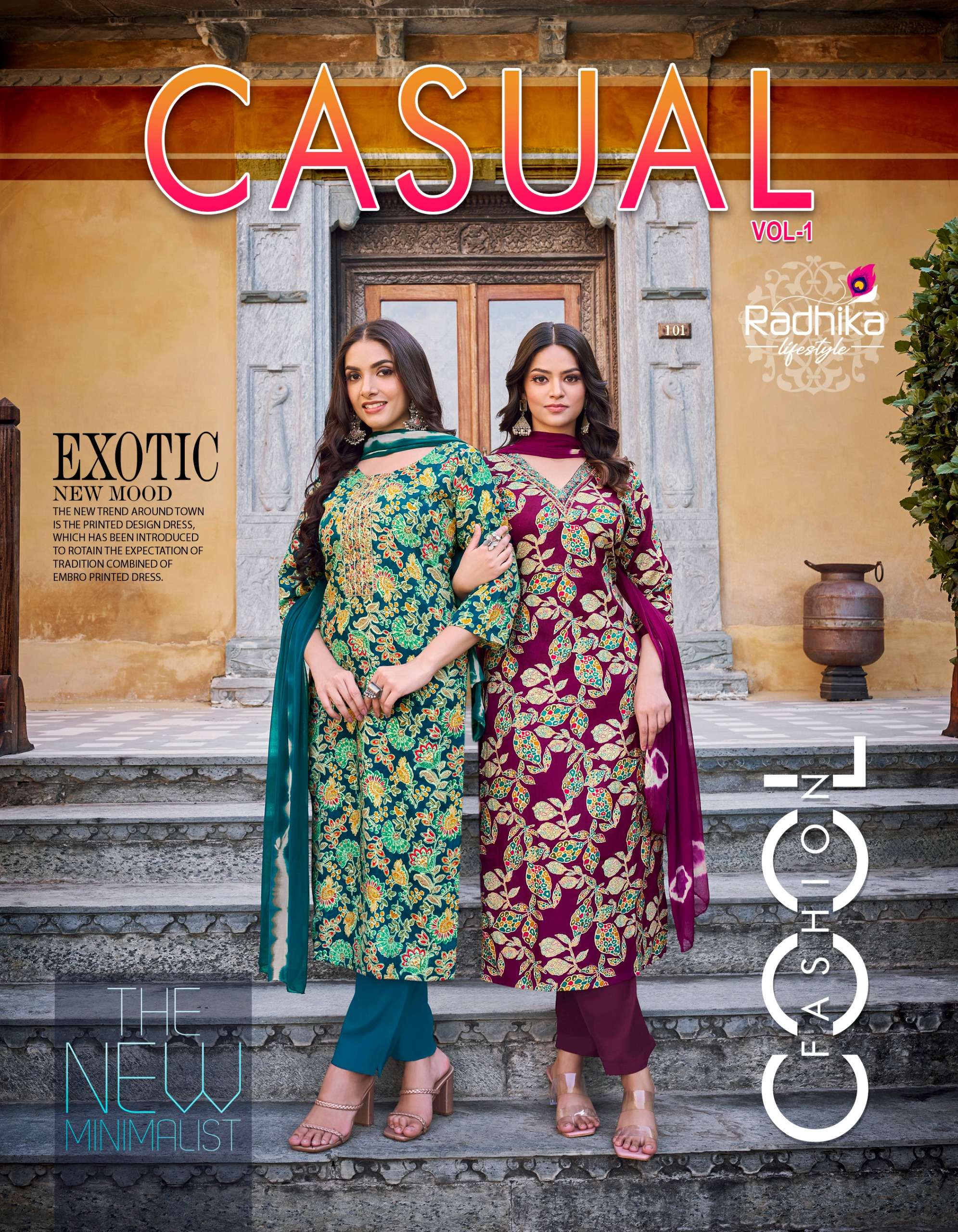 RADHIKA lifestyle CASUAL VOL 1 Kurti Wholesale catalog