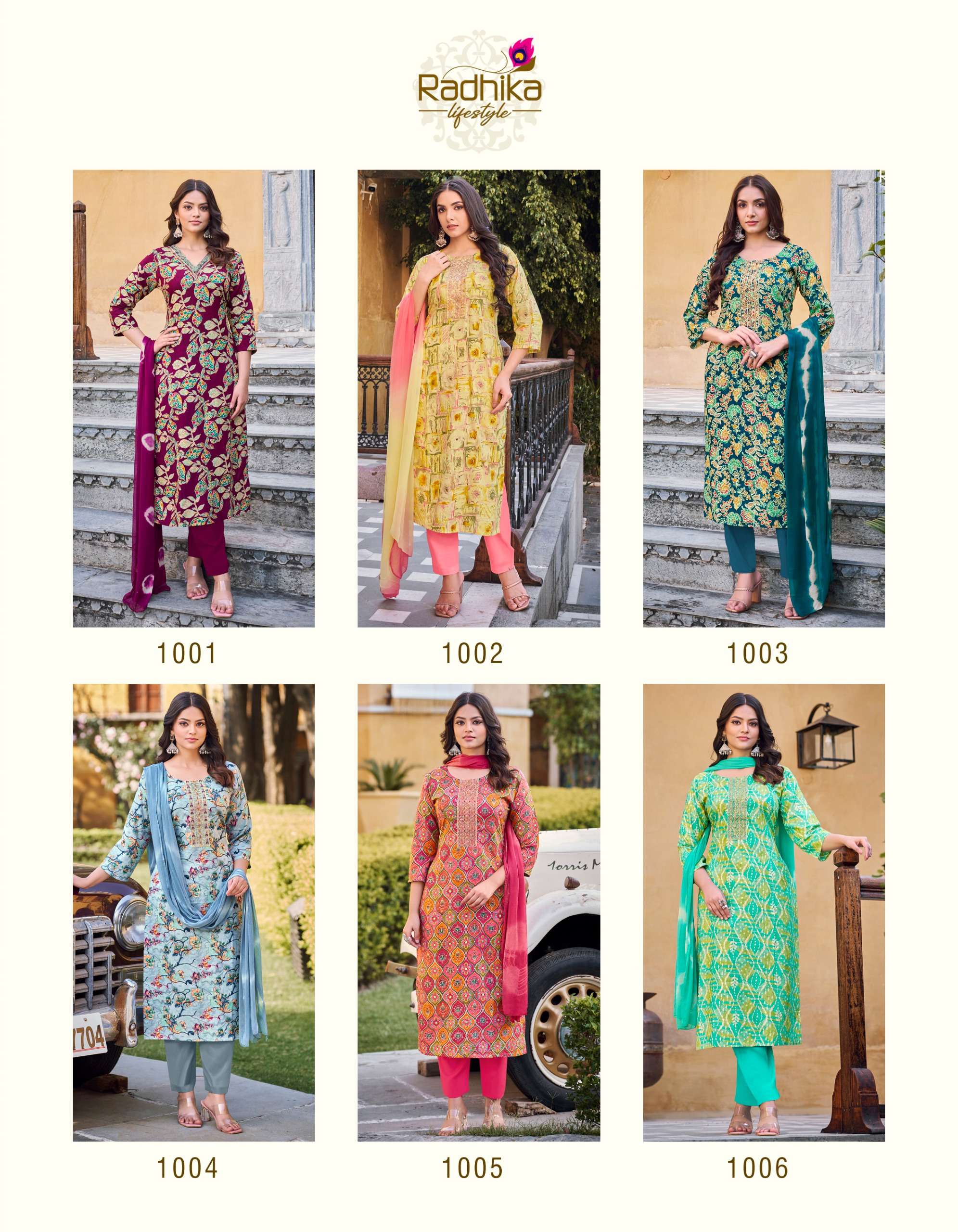 RADHIKA lifestyle CASUAL VOL 1 Kurti Wholesale catalog