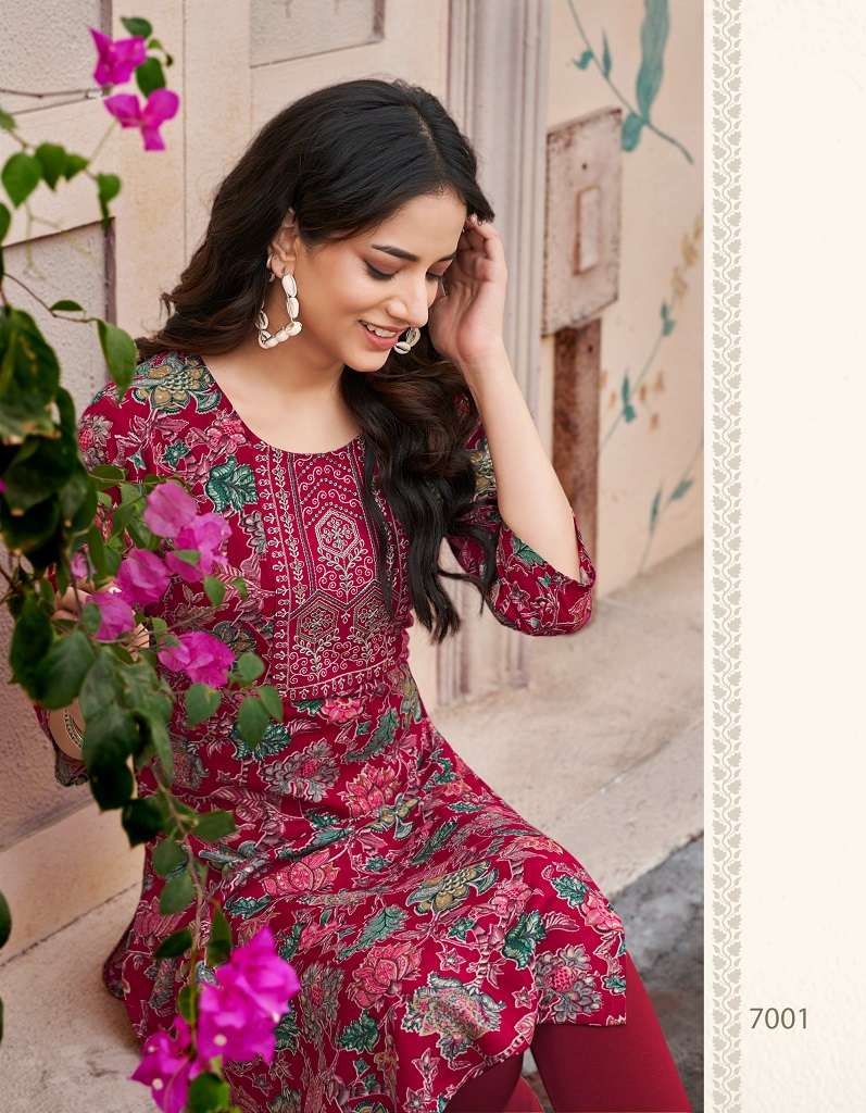 Radhika Pahel Vol-7 – Straight Kurtis - Wholesale Catalog