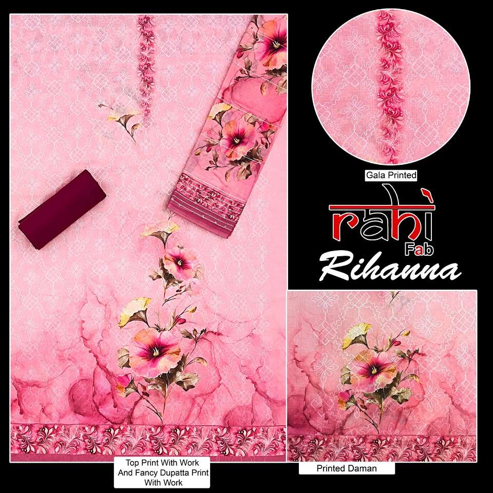 Rahi Fab Rihanna Vol-1 – Dress Material Wholesale Catalog