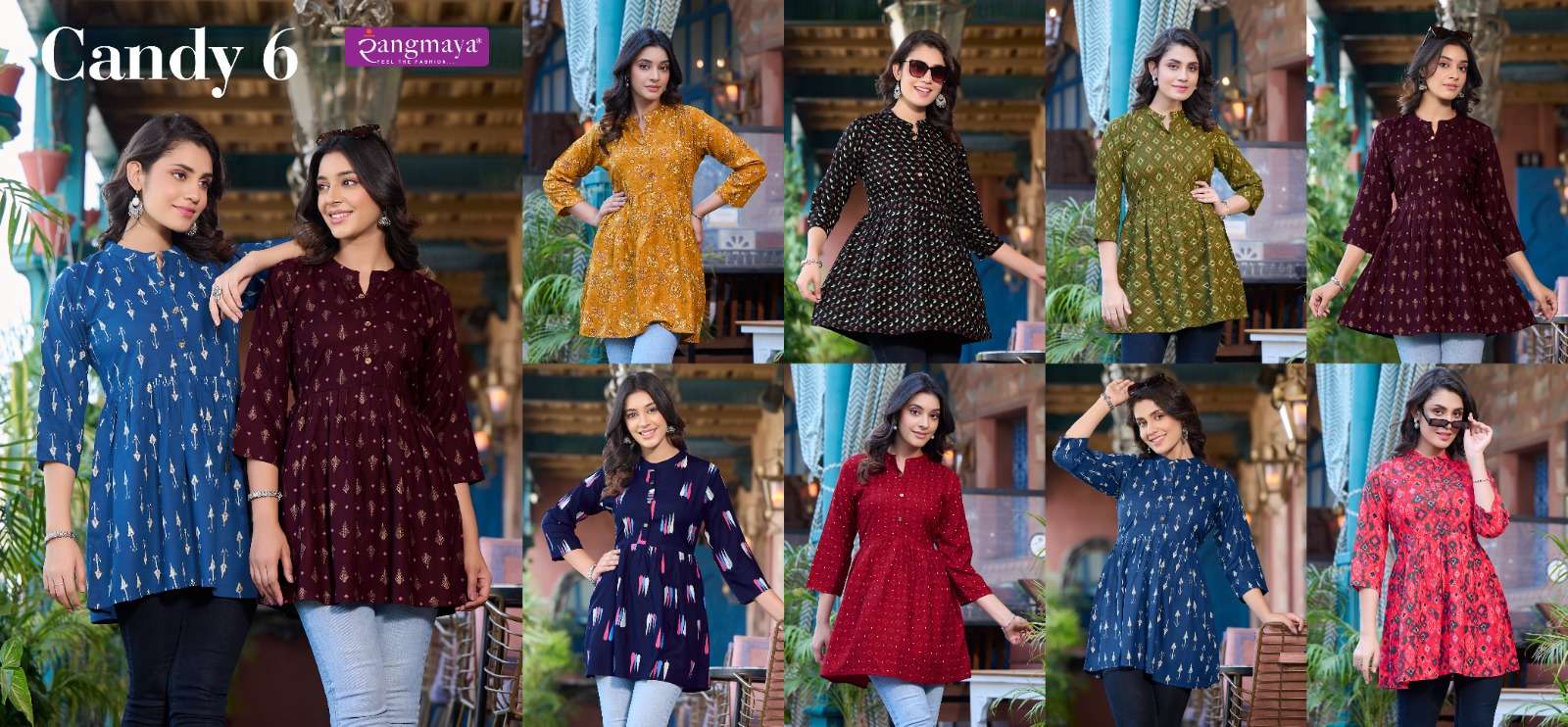 Rangmaya CANDY VOL-6 Kurti Wholesale catalog