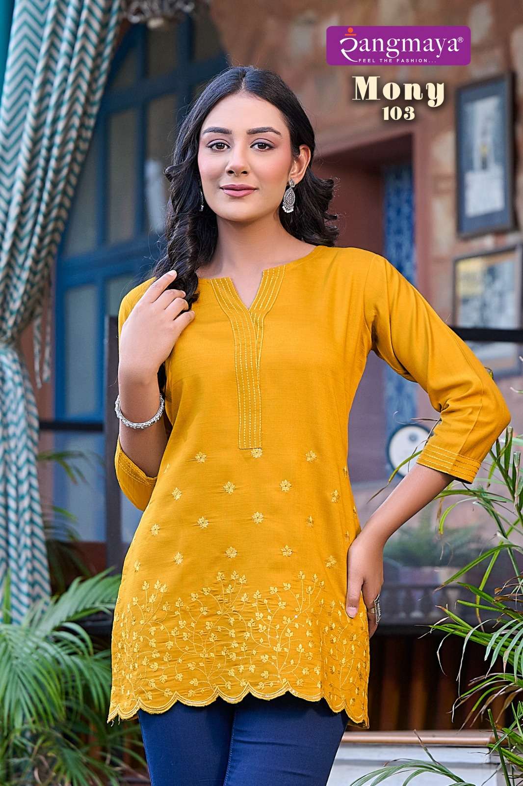 Rangmaya MONY Kurti Wholesale catalog