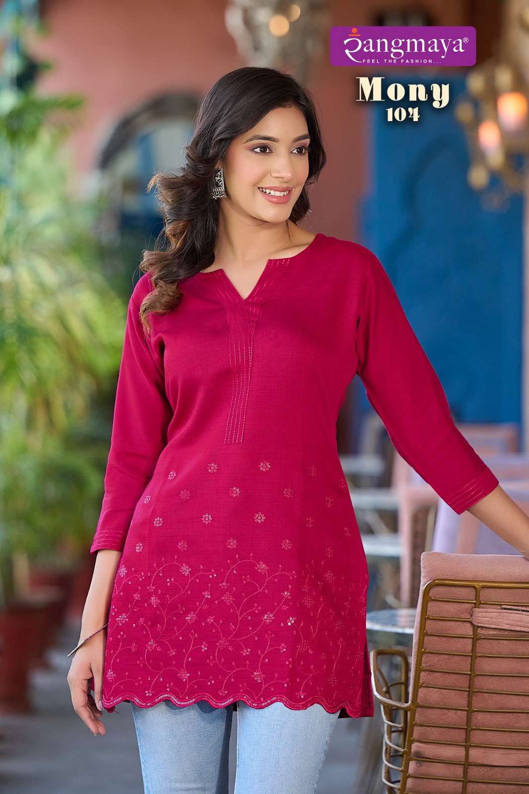 Rangmaya MONY Kurti Wholesale catalog