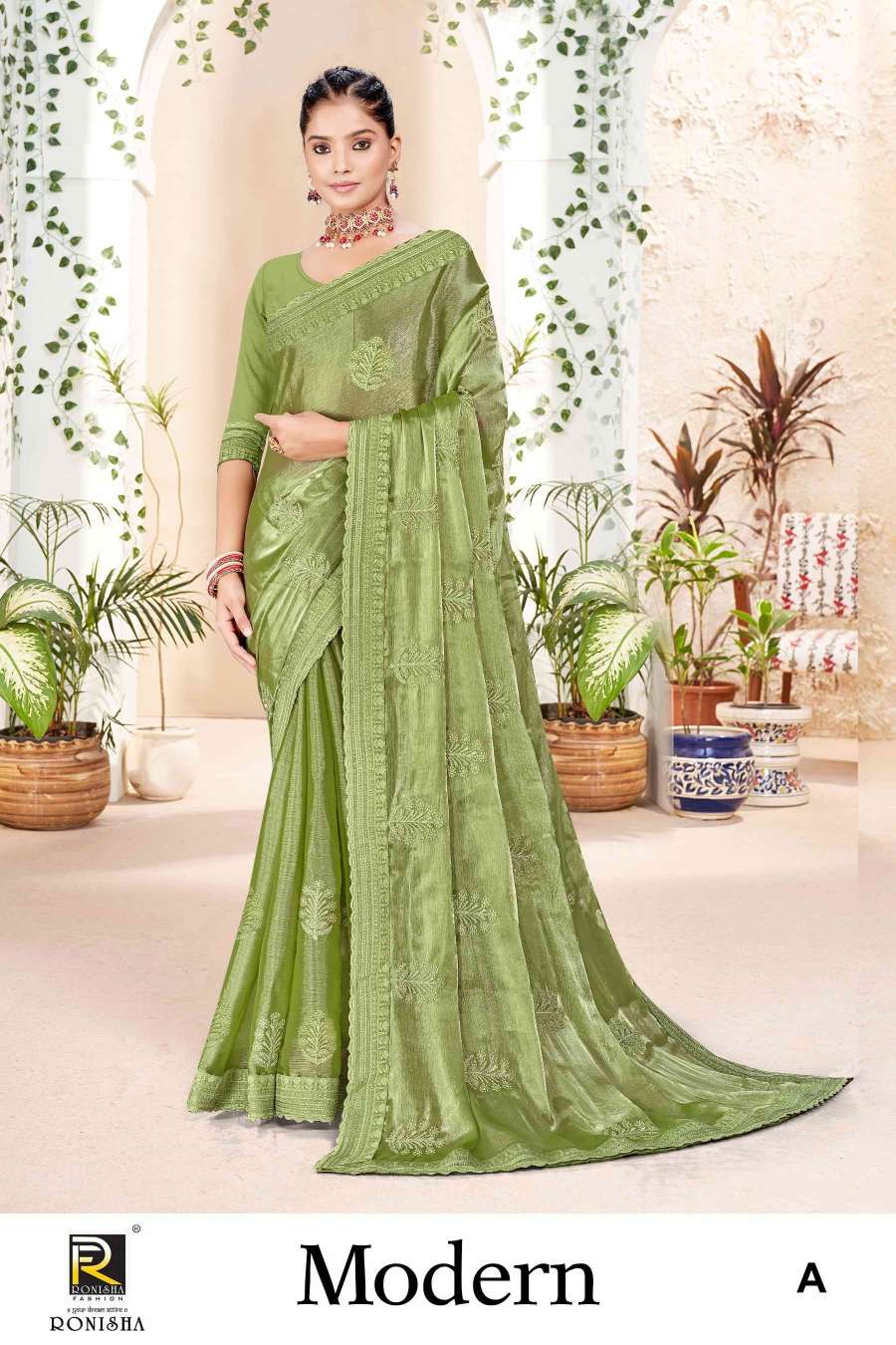 Ronisha Modern Saree Wholesale catalog