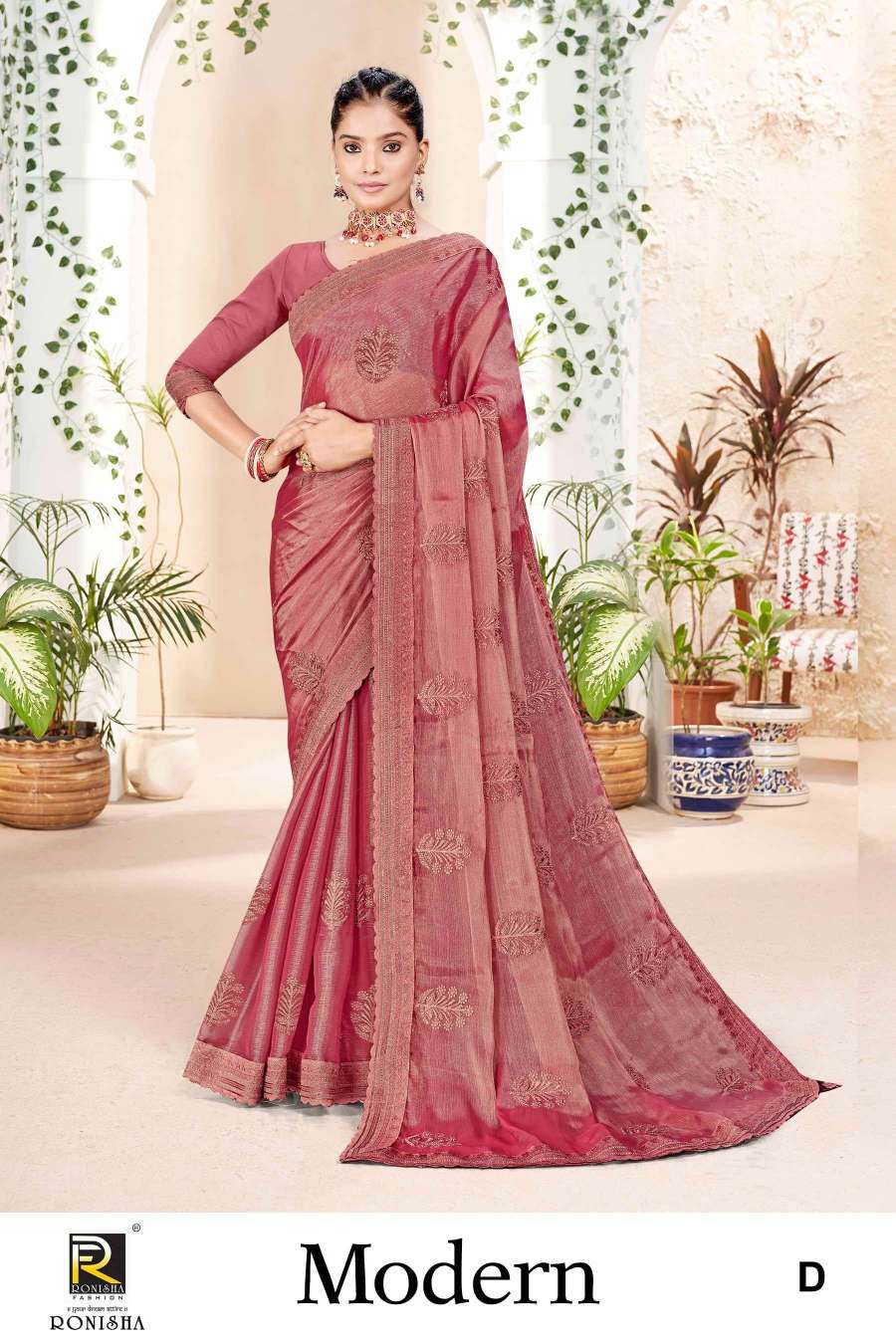 Ronisha Modern Saree Wholesale catalog
