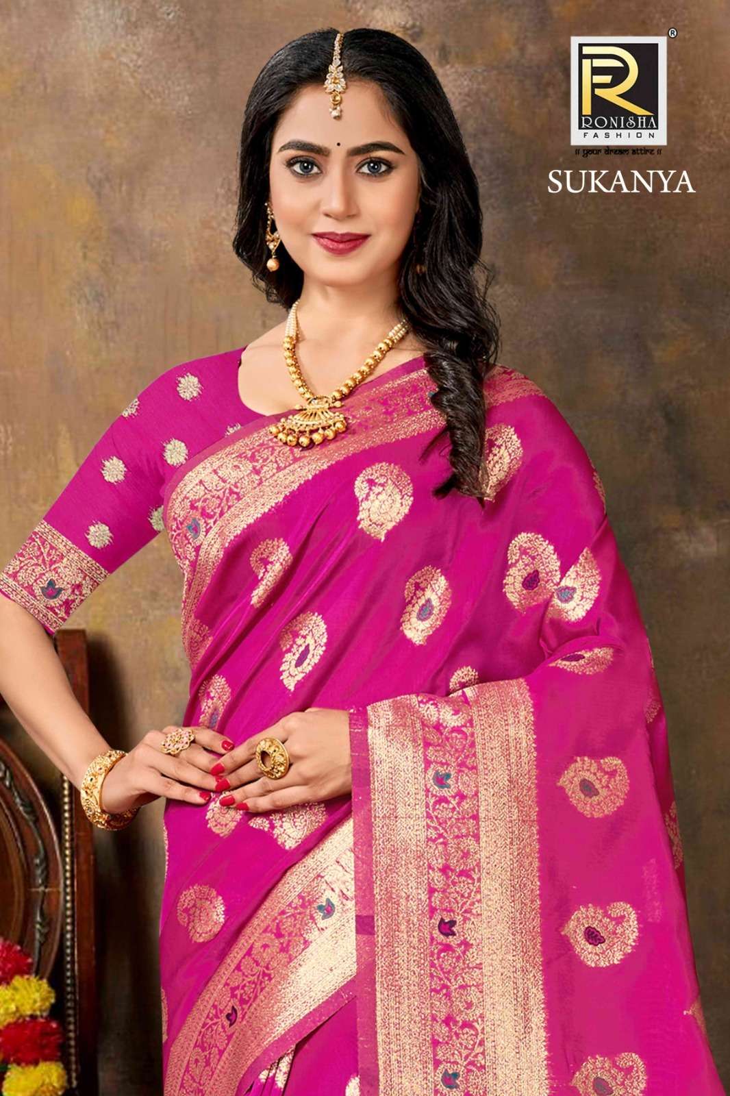 Ronisha Sukanya Banarasi Silk Saree Wholesale catalog
