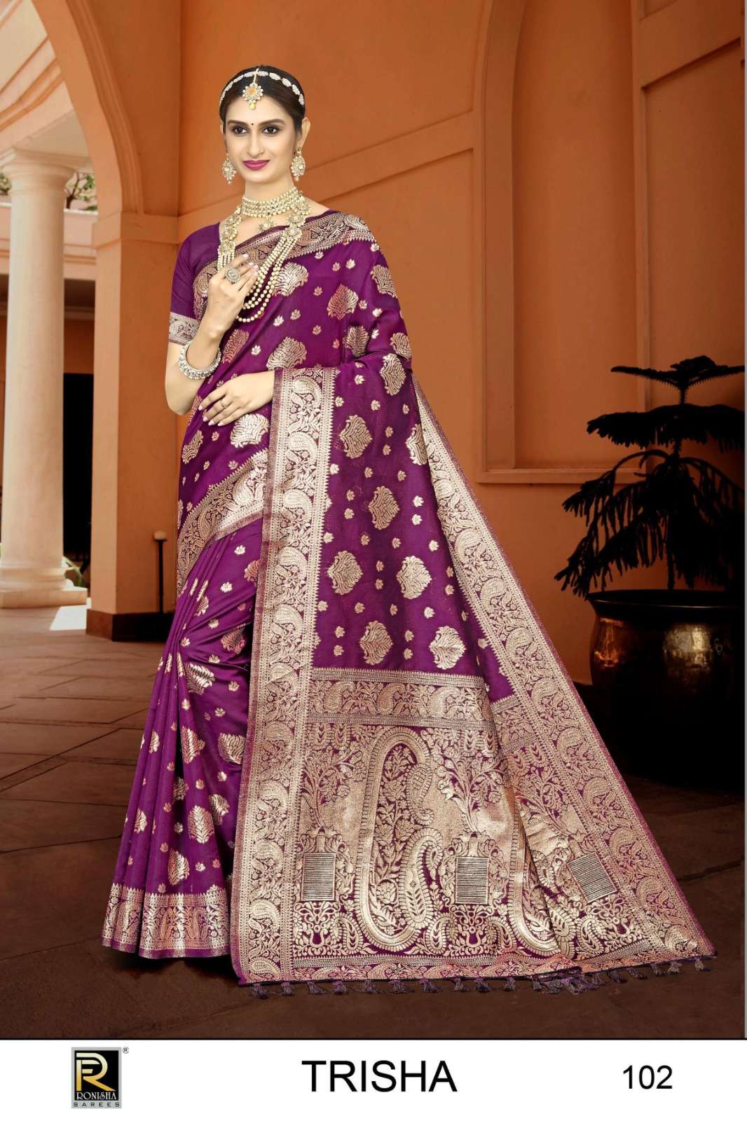 Ronisha Trisha Saree Wholesale catalog