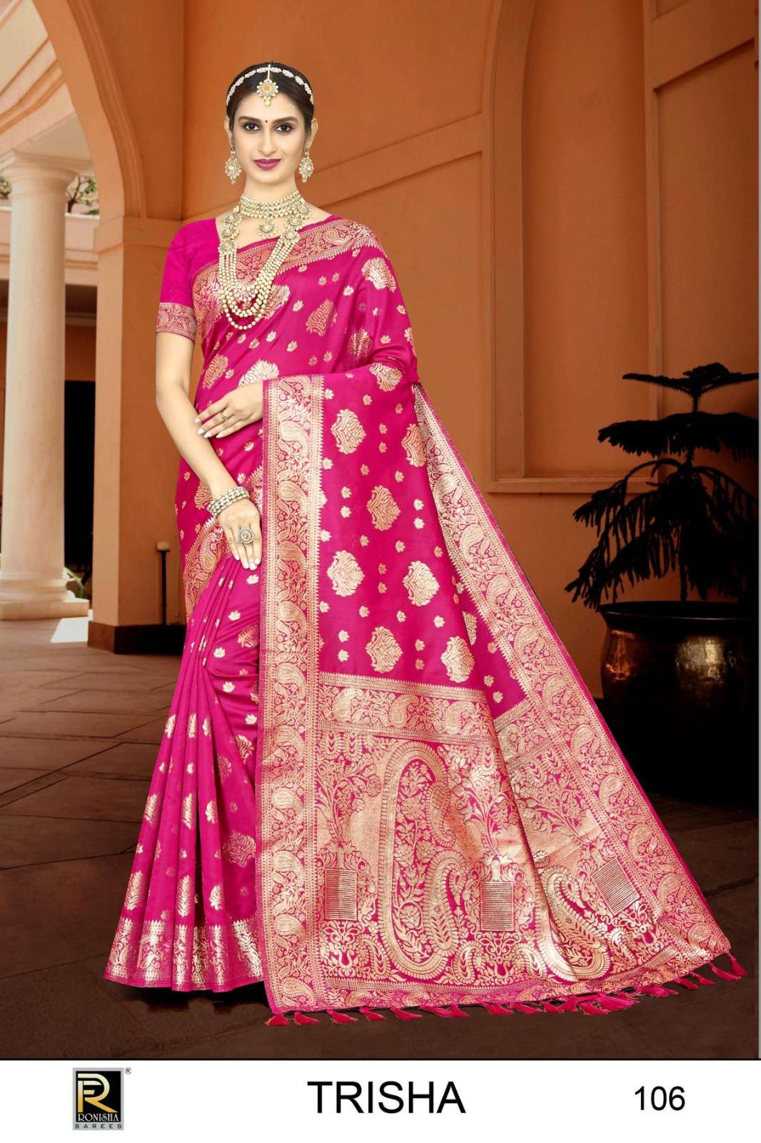 Ronisha Trisha Saree Wholesale catalog